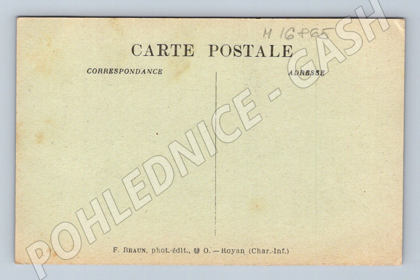 Pohlednice La Rochefoucauld zámek stará (M16865)