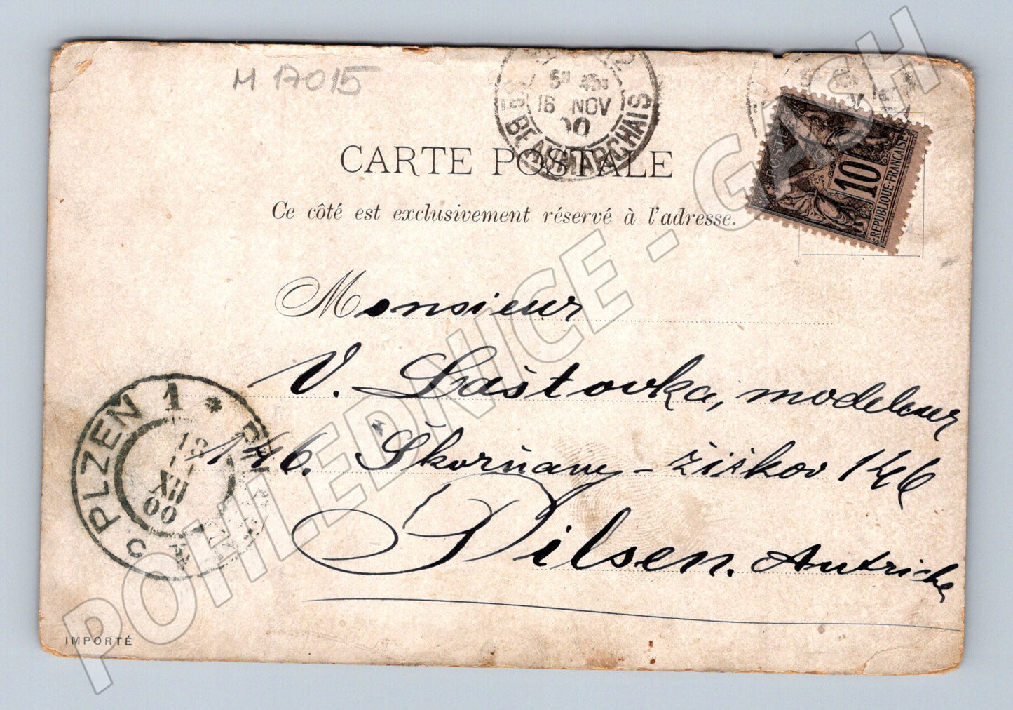 Pohlednice Expozice Paříž 1900 Palais Lumière (M17015)