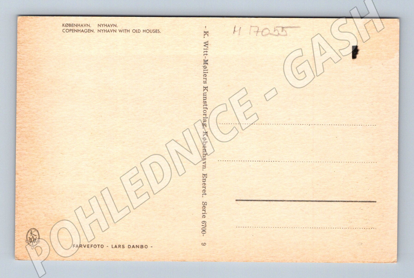 Pohlednice Kodaň Nyhavn (M17055)