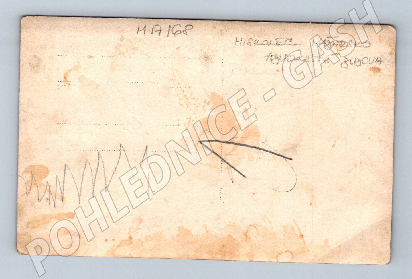 Pohlednice Miskolc historická budova (M17168)