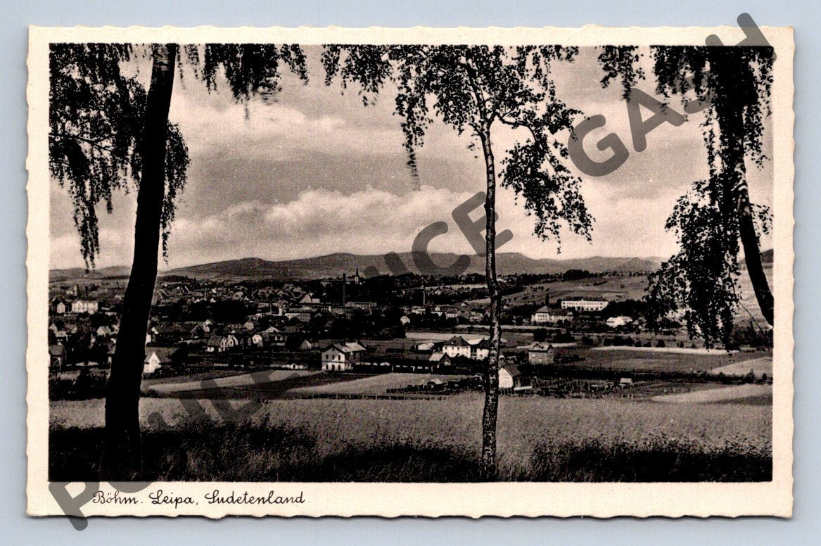 Pohlednice Česká Lípa Sudety ČB (M1728)