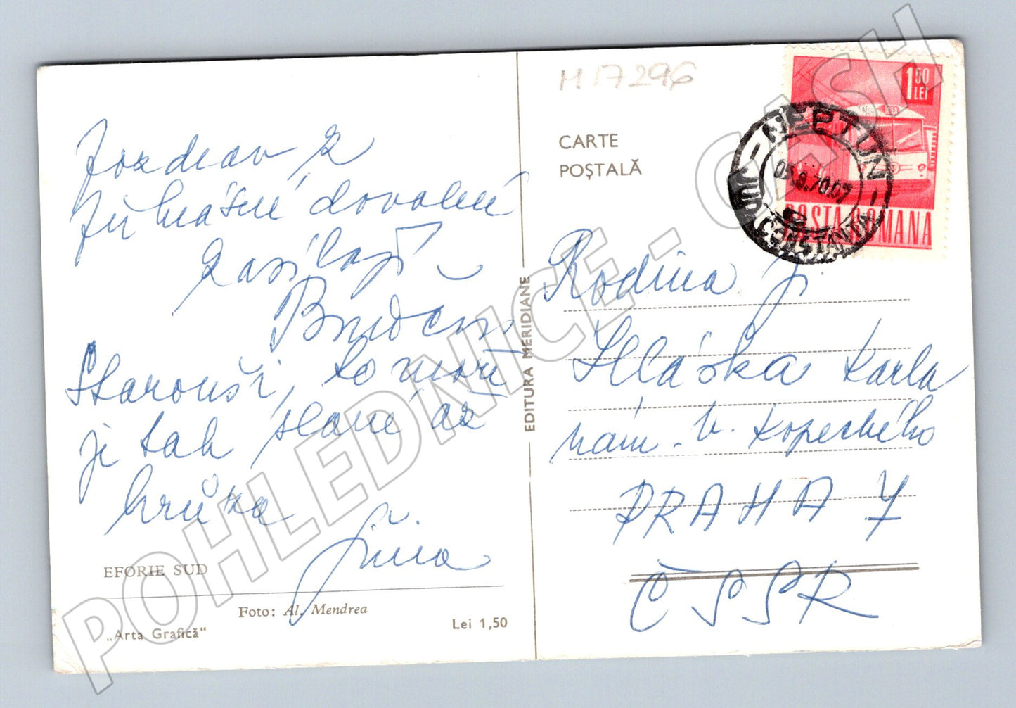 Pohlednice Eforie Sud 1977 (M17296)