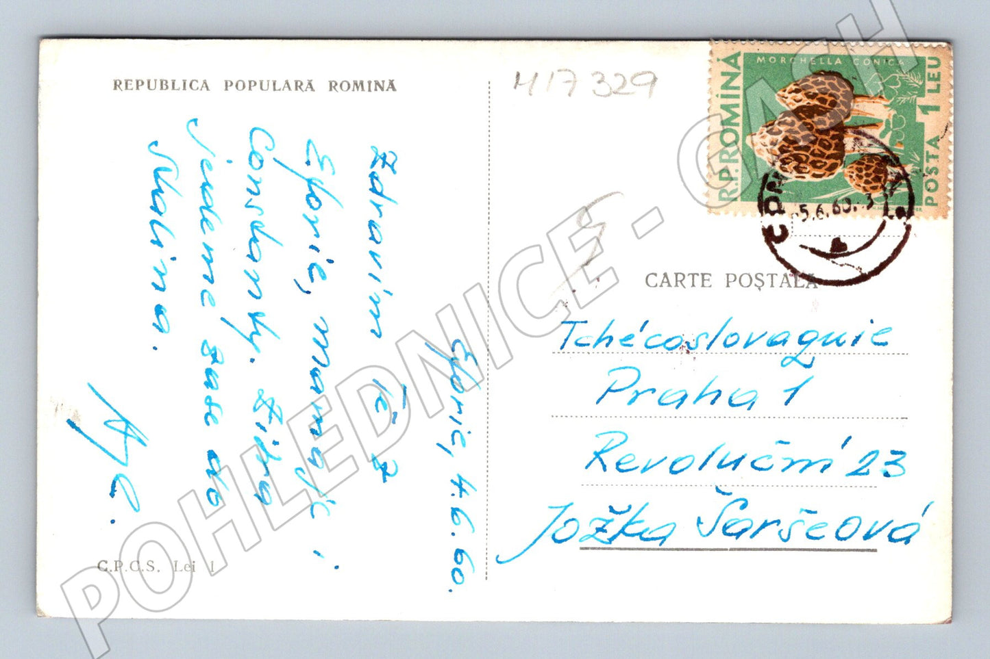 Pohlednice Eforie loďka 1960 (M17329)