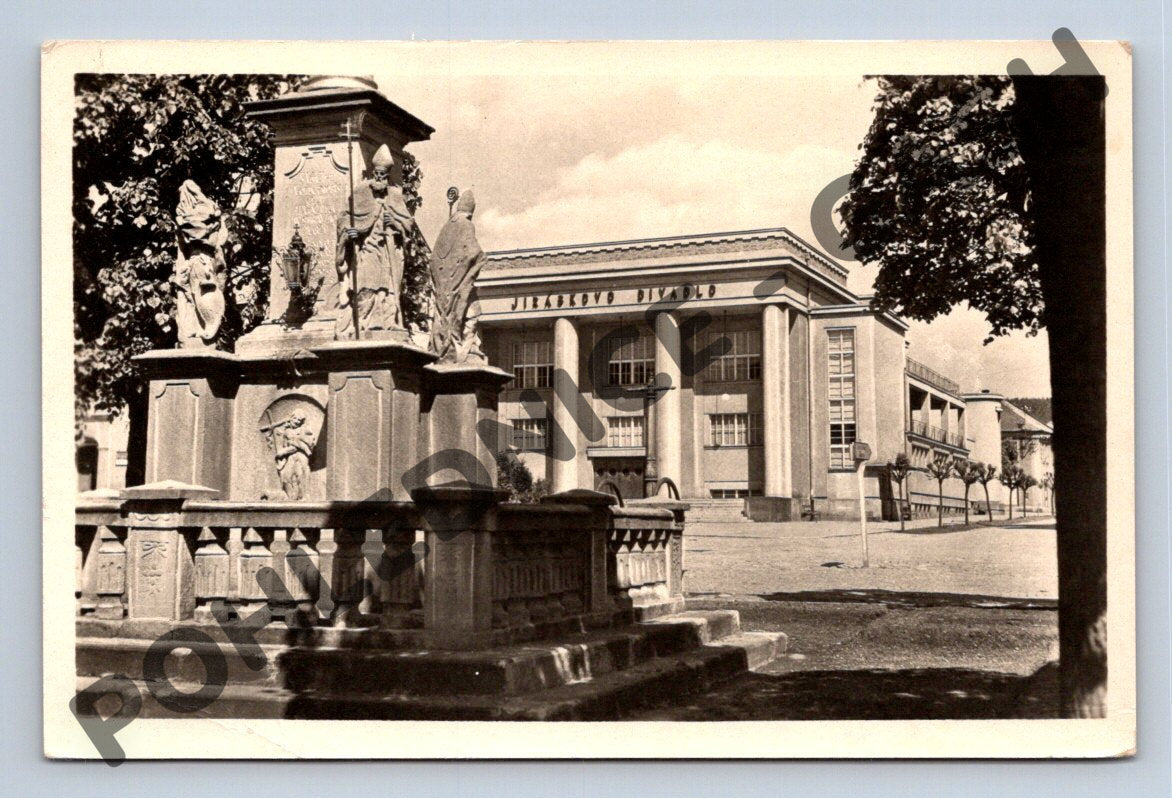 Pohlednice Hronov Jiráskovo divadlo (M1741)