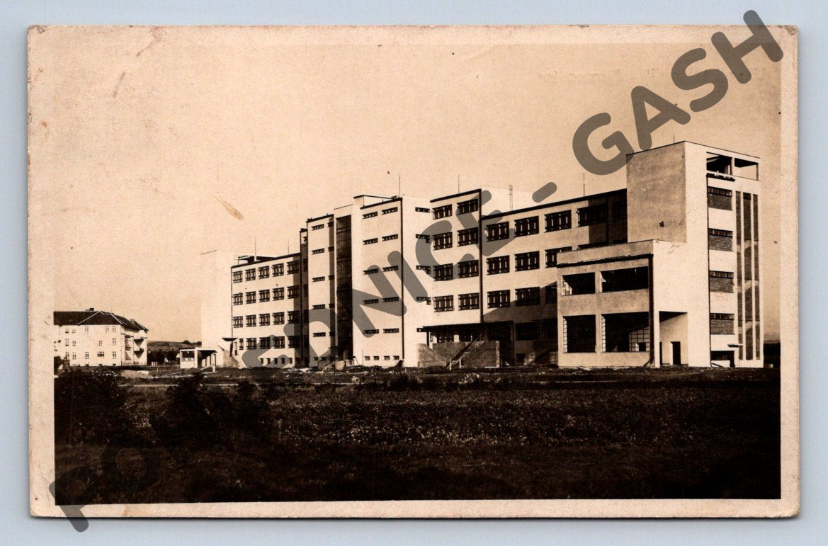 Pohlednice Uherské Hradiště nemocnice raz 1949 (M1760)