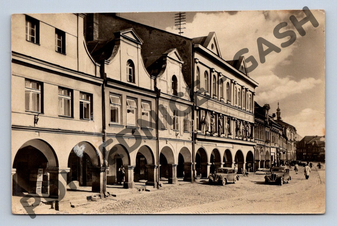 Pohlednice Jaroměř náměstí PP raz (M1783)