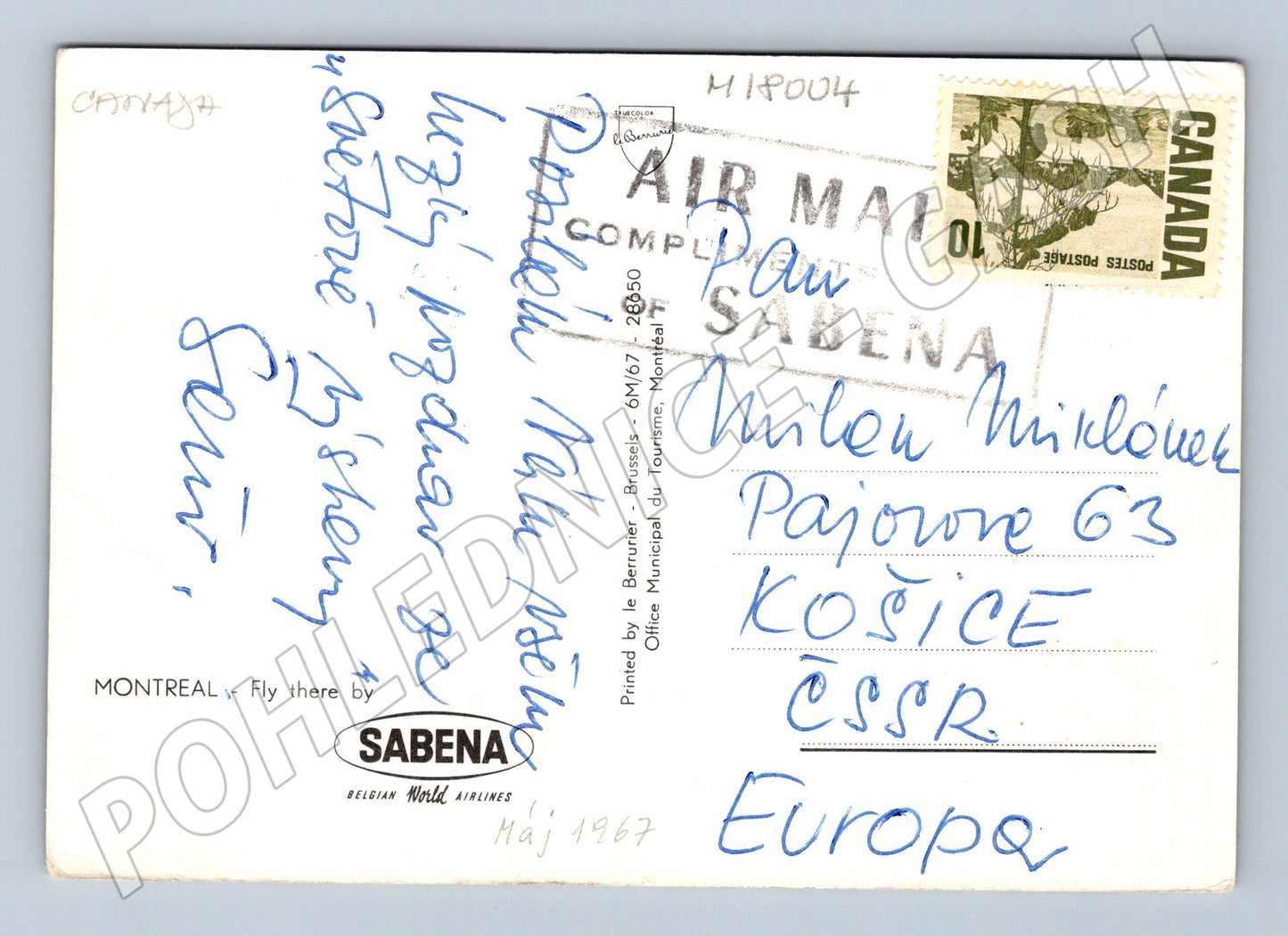 Pohlednice Montreal katedrála Marie Královny světa (M18004)