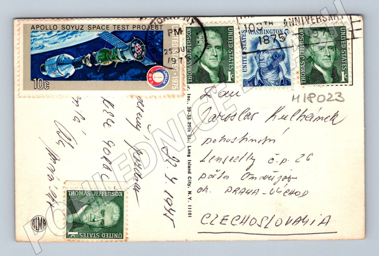 Pohlednice New York Manhattan 1975 Apollo Sojuz (M18023)