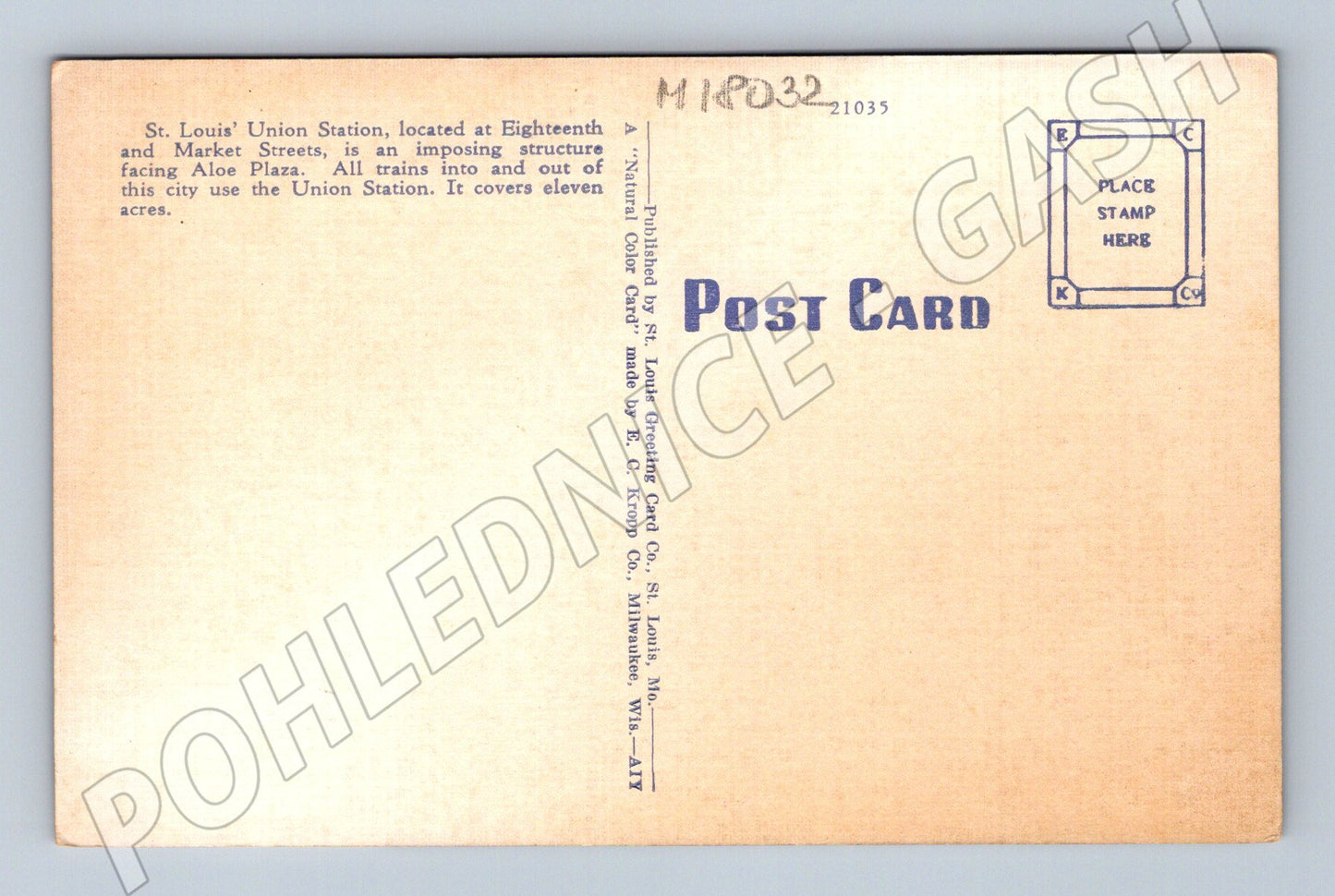 Pohlednice Union Station St Louis USA (M18032)