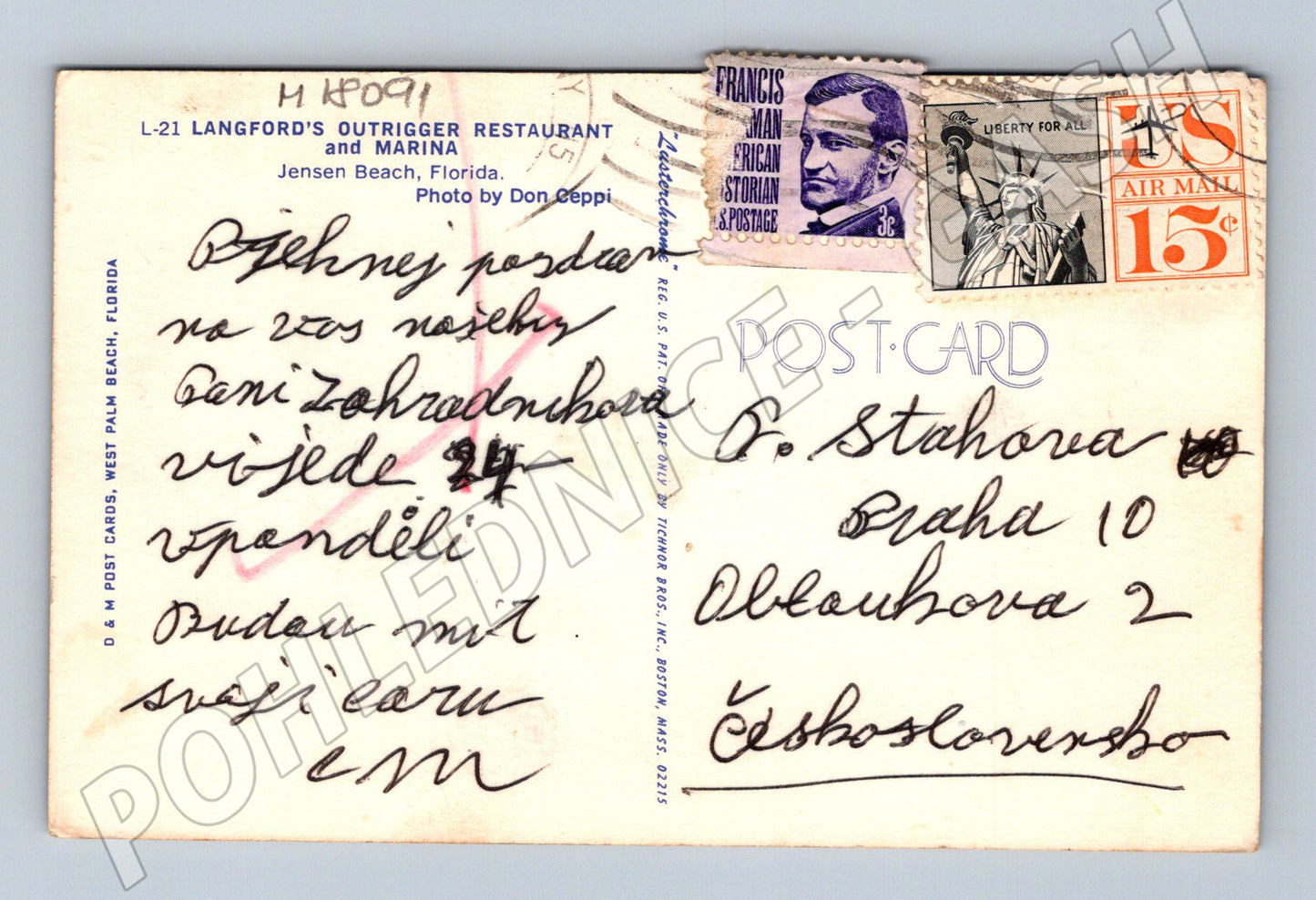 Pohlednice Florida Jensen Beach Marina (M18091)