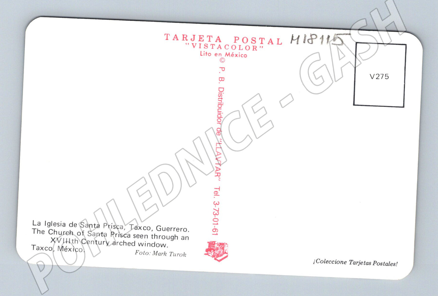 Pohlednice Mexiko Taxco Santa Prisca (M18115)