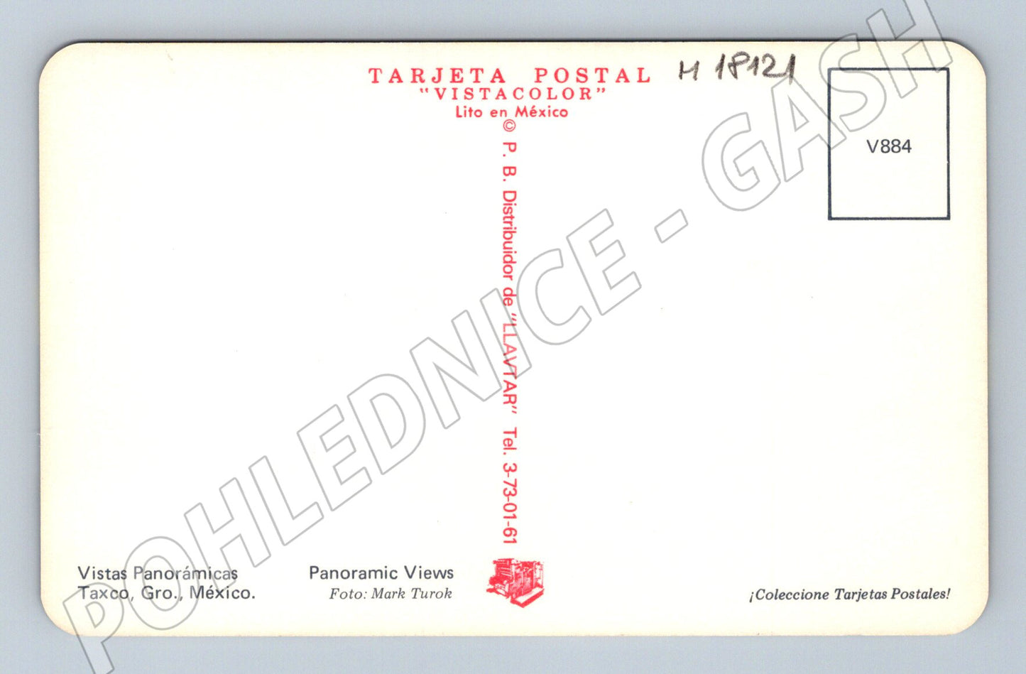 Pohlednice Mexiko panoráma Taxco (M18121)