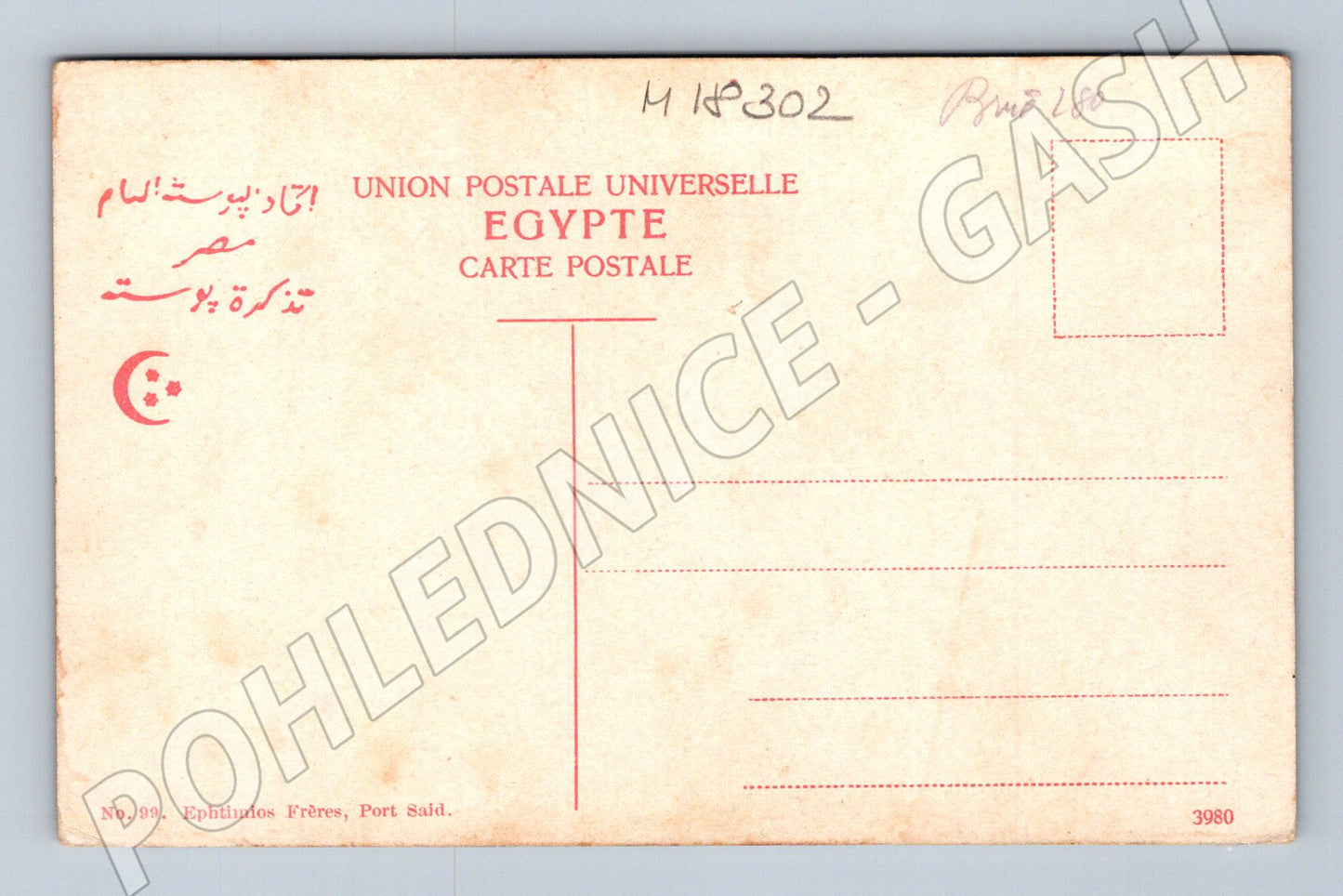 Pohlednice Egypt arabské dívky etnografie (M18302)