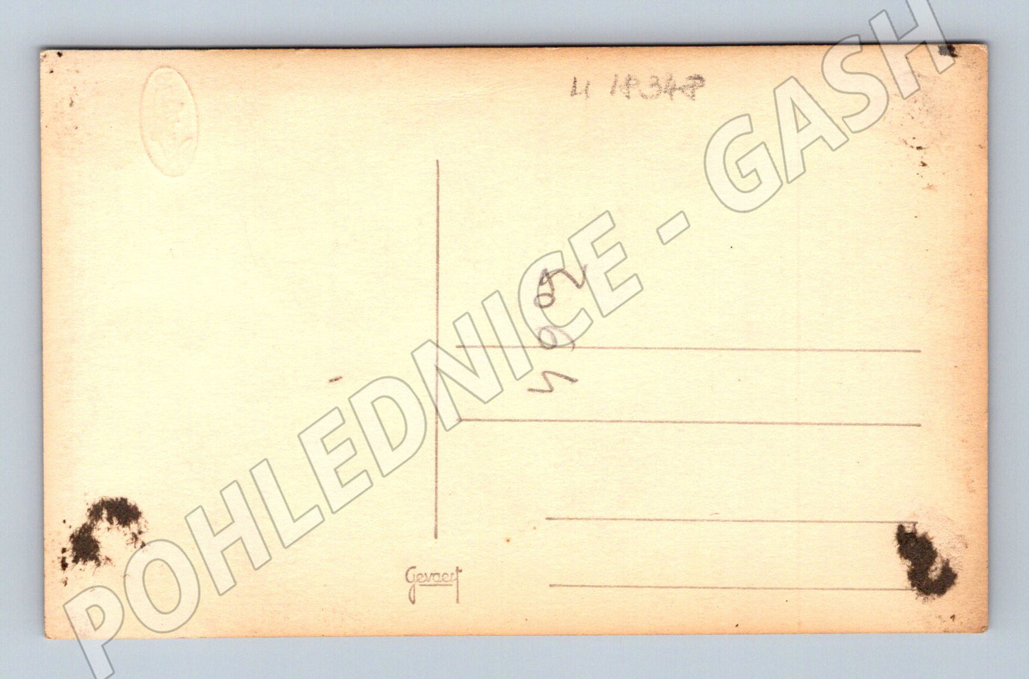 Pohlednice svatební novomanželé sepia (M18348)