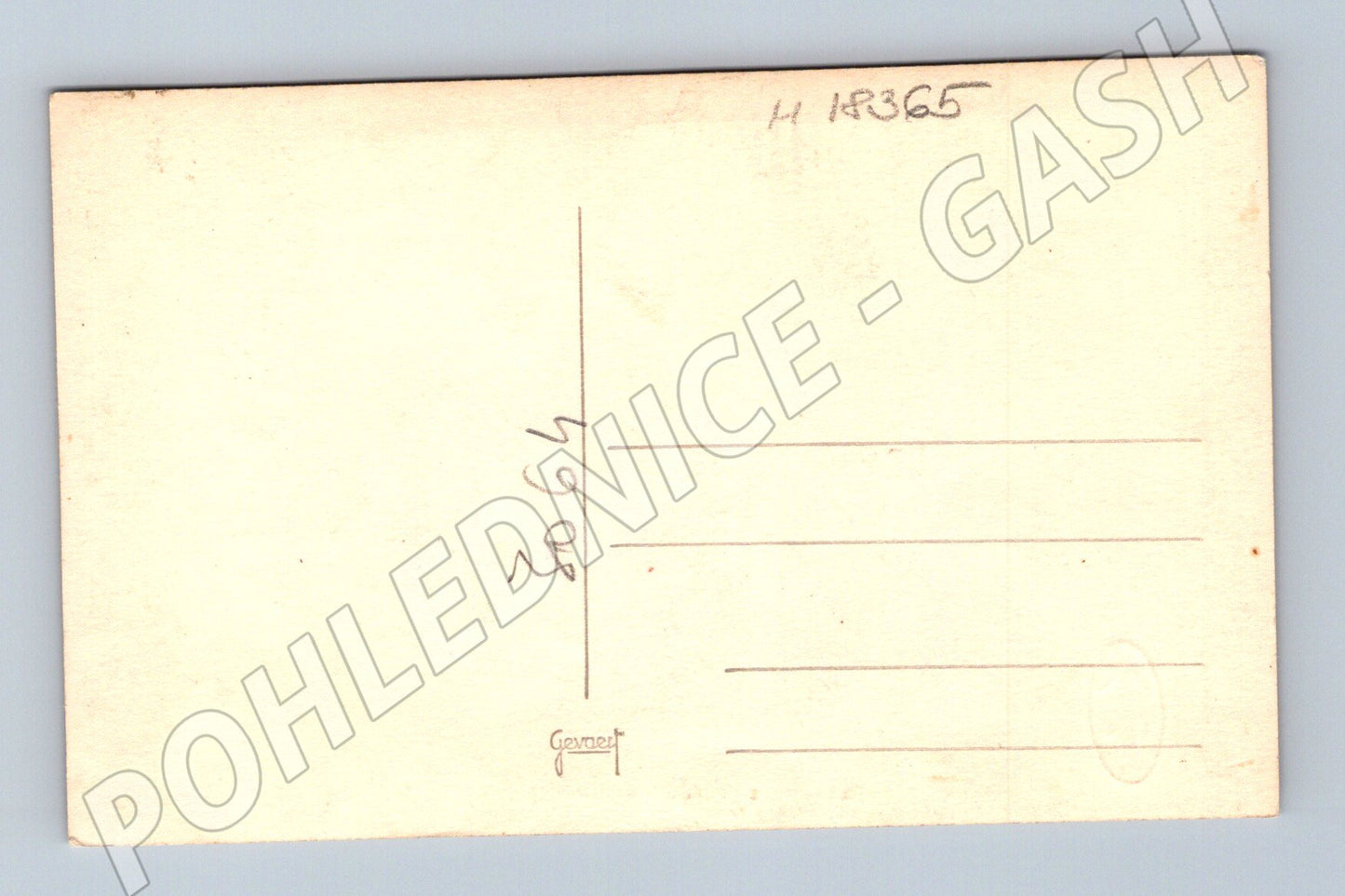 Pohlednice svatební portrét malý formát (M18365)