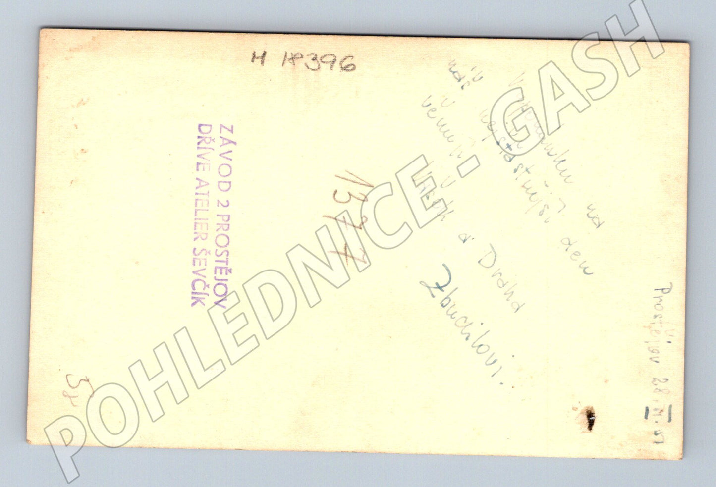 Pohlednice svatební ateliér Ševčík Prostějov (M18396)