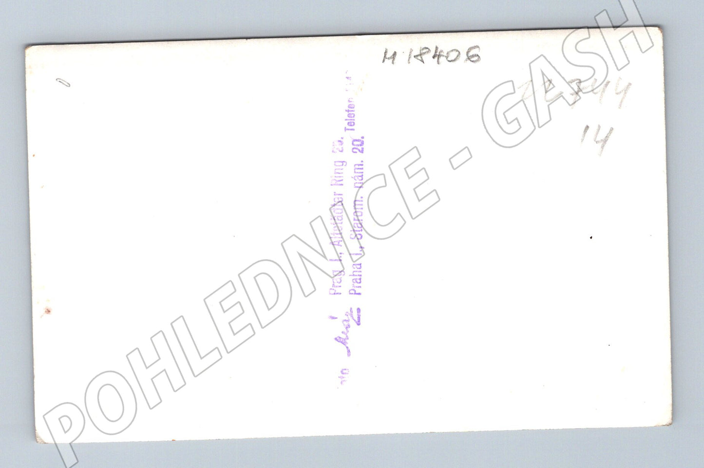 Pohlednice svatební pár 1 pol 20 století (M18406)