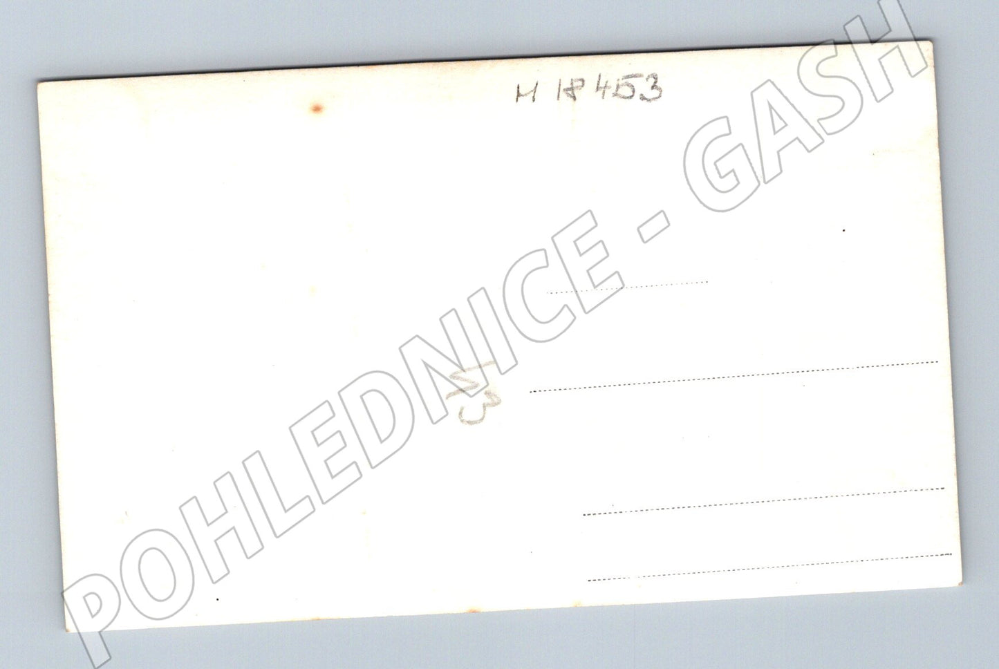 Pohlednice dítě v parku čb cca 1940s (M18453)