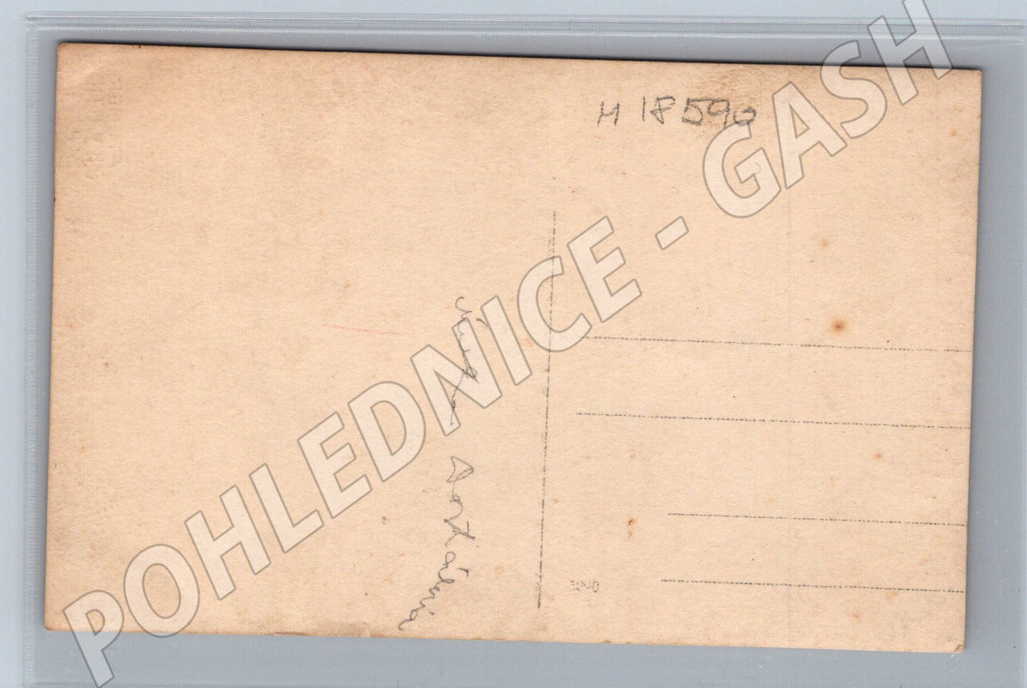 Pohlednice Milka D. portrét ateliér Kottny (M18590)