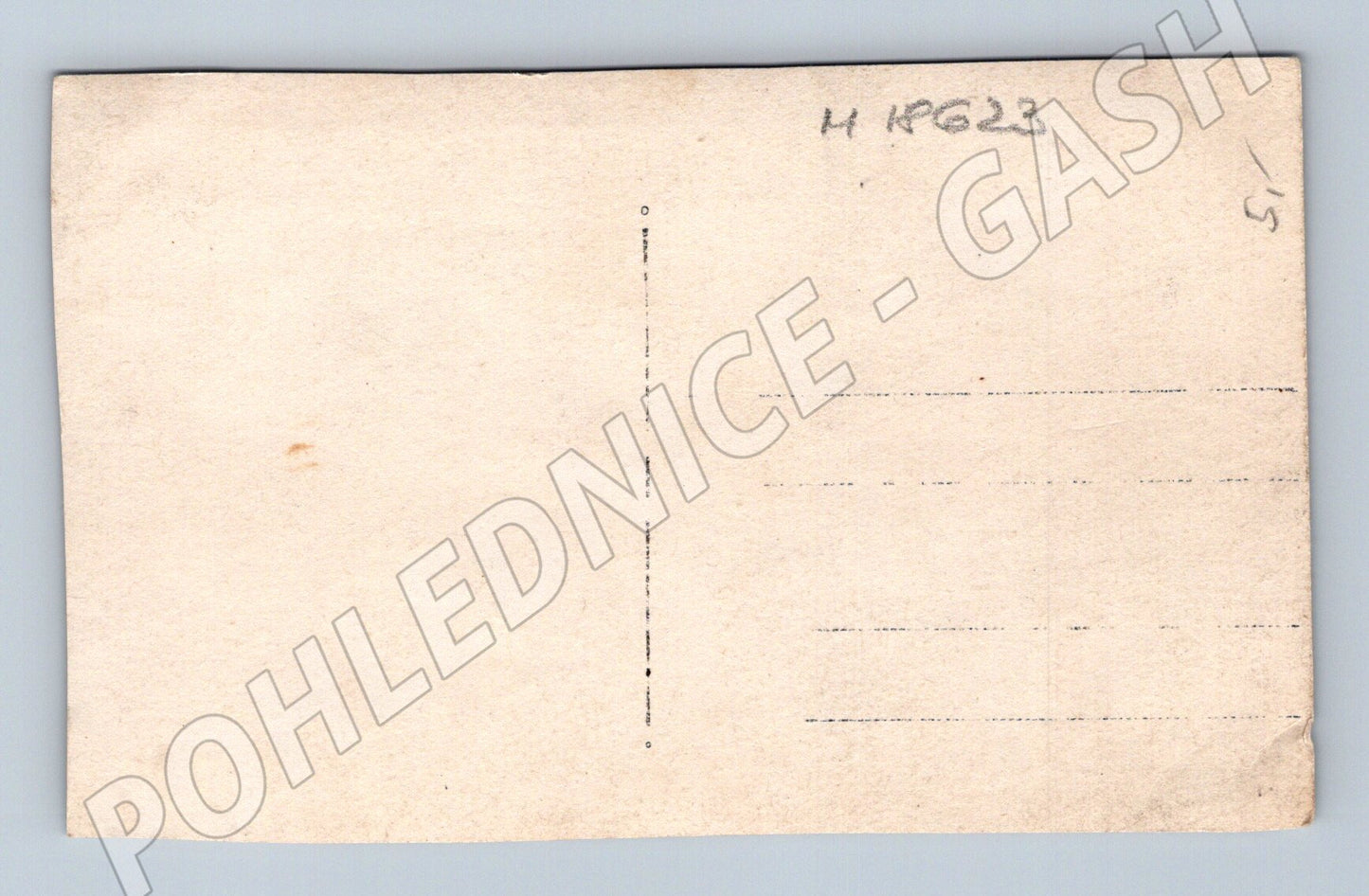 Pohlednice dvě ženy v zahradě malý formát do 1950 (M18623)