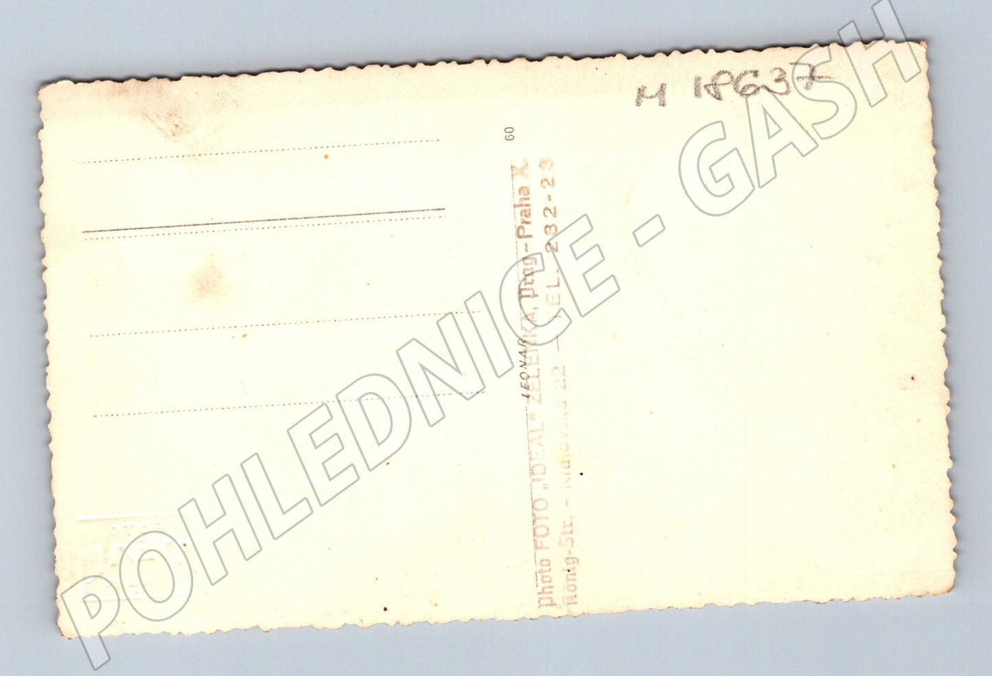 Pohlednice žena a chlapec Foto Ideal Praha (M18637)