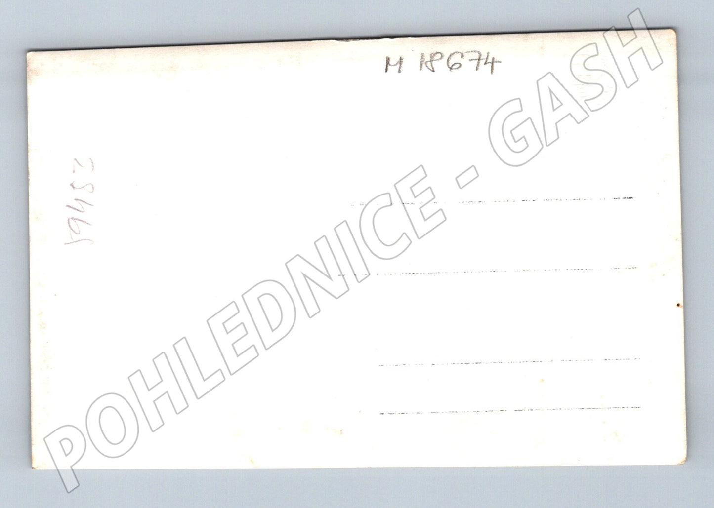 Pohlednice herec elegán s motýlkem černobílá (M18674)