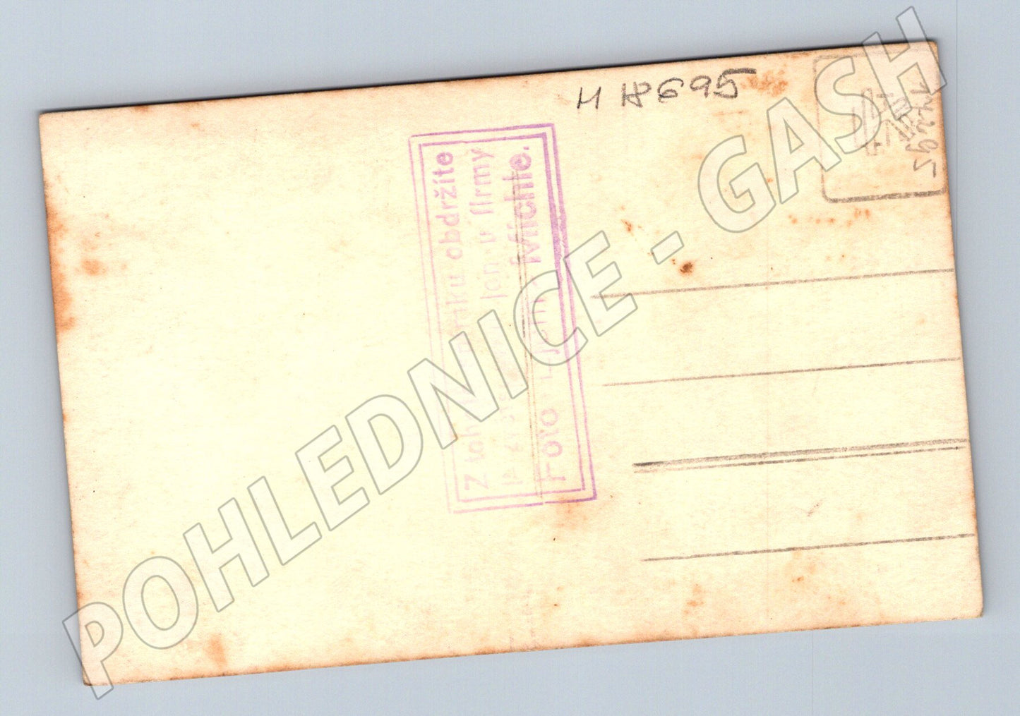 Pohlednice rodinný portrét cca 1930 neprošlá (M18695)