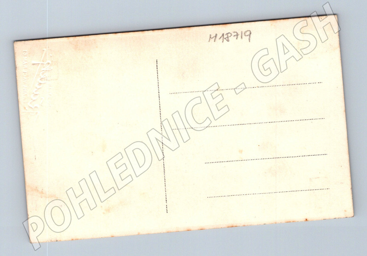 Pohlednice mladá žena elegance 20 léta (M18719)