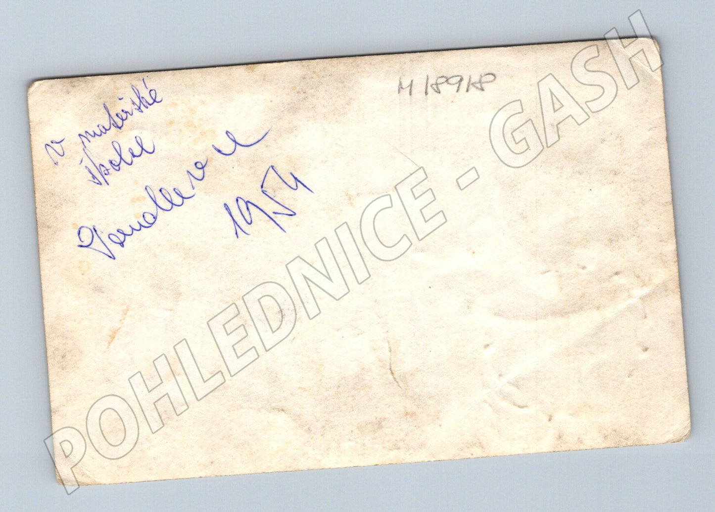 Pohlednice MŠ Benešov 1954 děti (M18918)