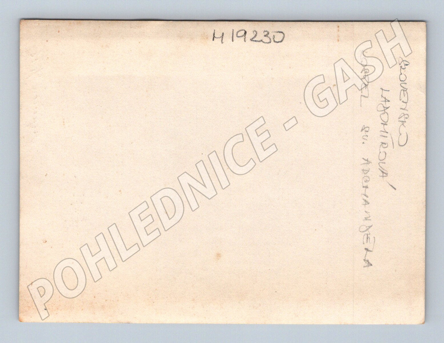 Pohlednice dřevěného kostela sv Archanděla Michaela Karpaty L (M19230)