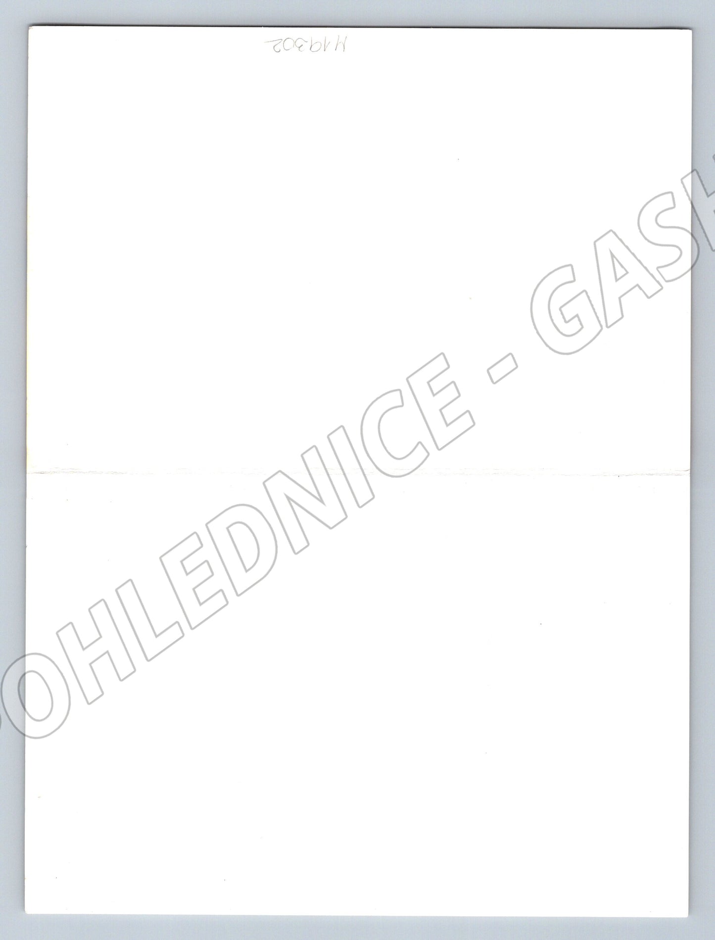 Pohlednice Velikonoční zátiší malováno ústy velký formát (M19302)