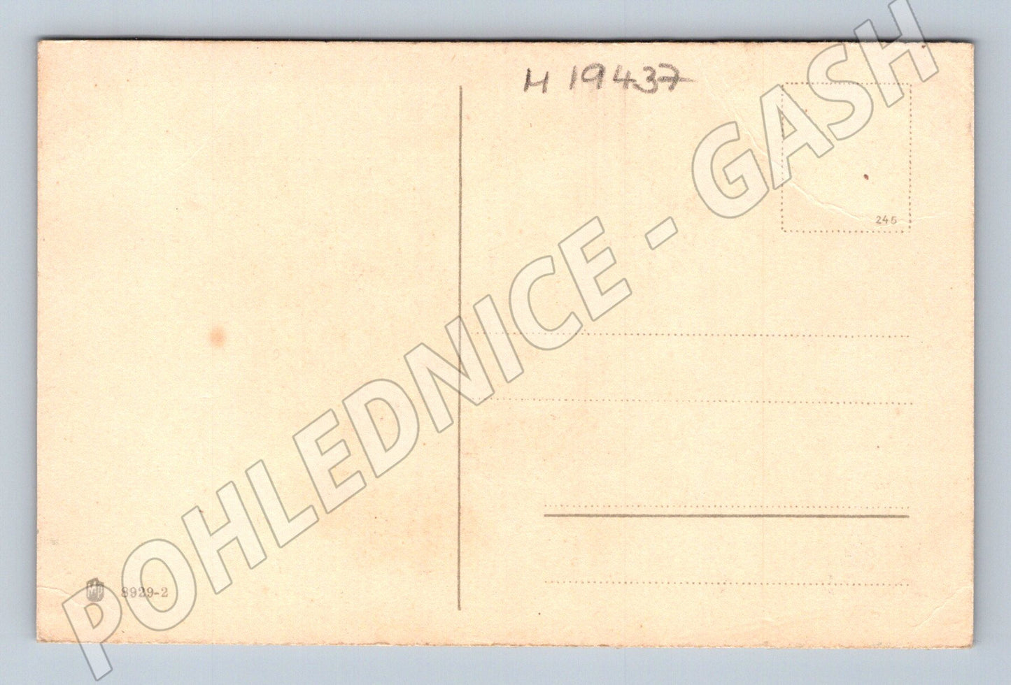 Pohlednice Srdečné přání růže malý formát (M19437)