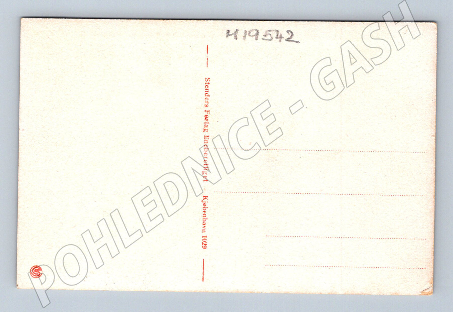 Pohlednice Kodaň Kvæsthusbroen parníky přístav (M19542)