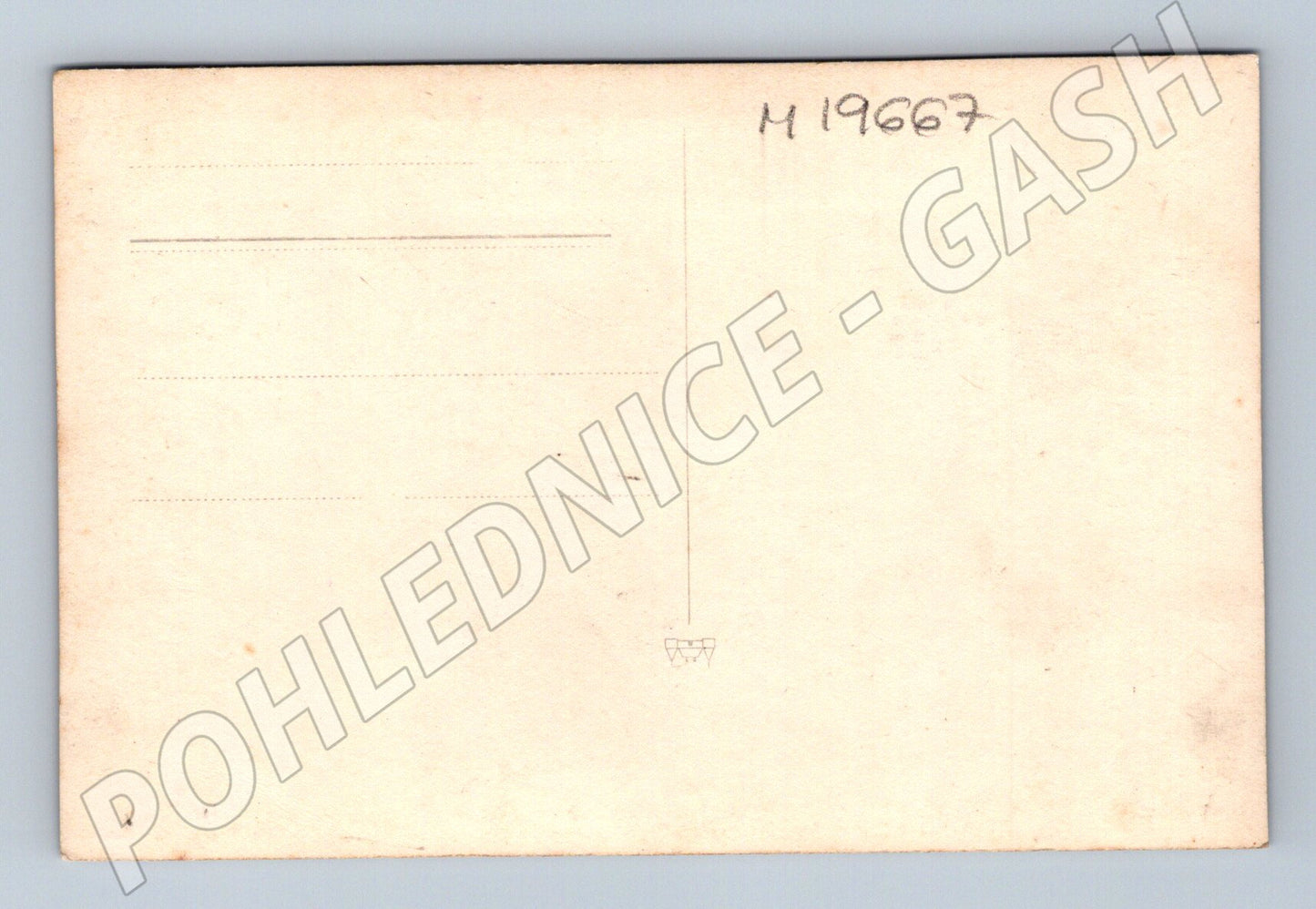 Pohlednice horská krajina les Tatry malý formát (M19667)