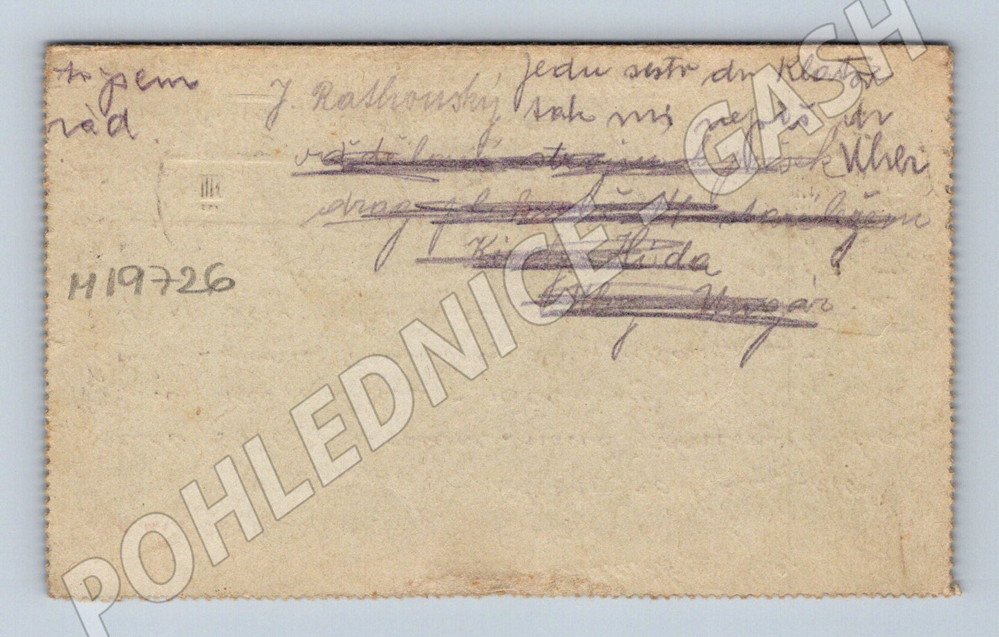 Pohlednice Rakousko-Uhersko Čechy 1916 (M19726)