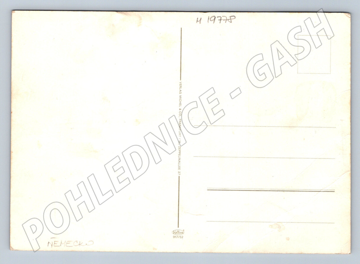 Pohlednice Německo města památky (M19778)