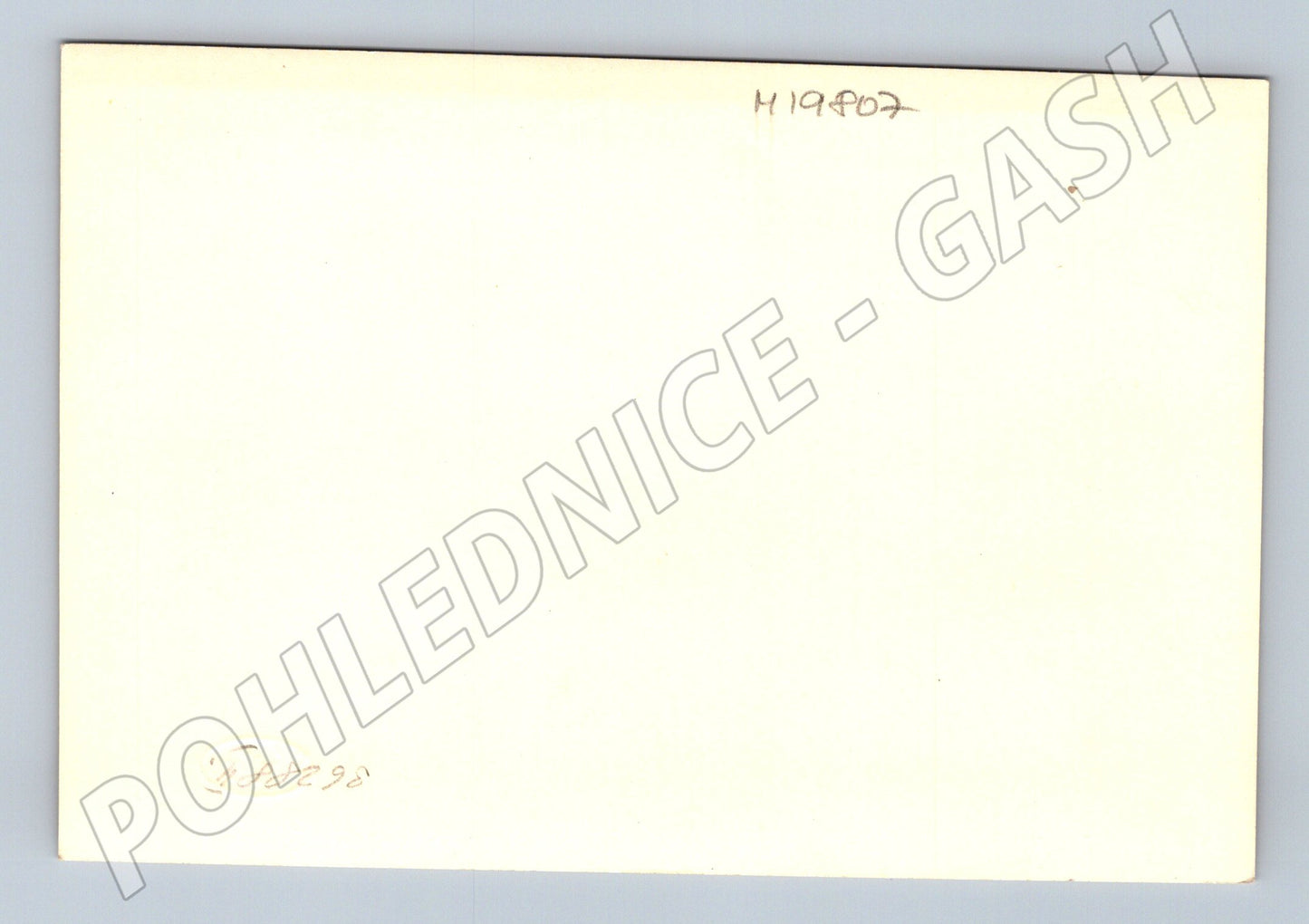 Pohlednice portrét novomanželů (M19807)