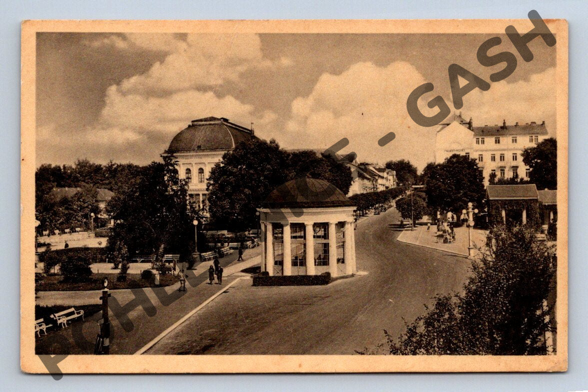Pohlednice Františkovy Lázně Františkův pramen PP (M1982)