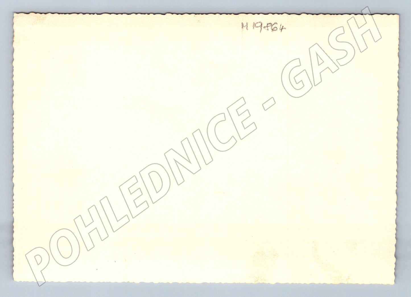 Pohlednice portrét politika černobílá (M19864)