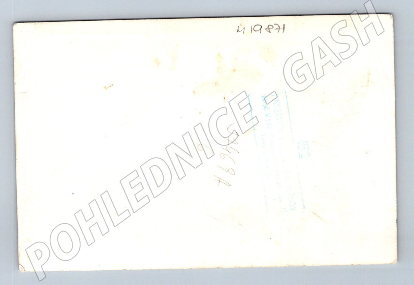 Pohlednice černobílá portrét páru (M19871)