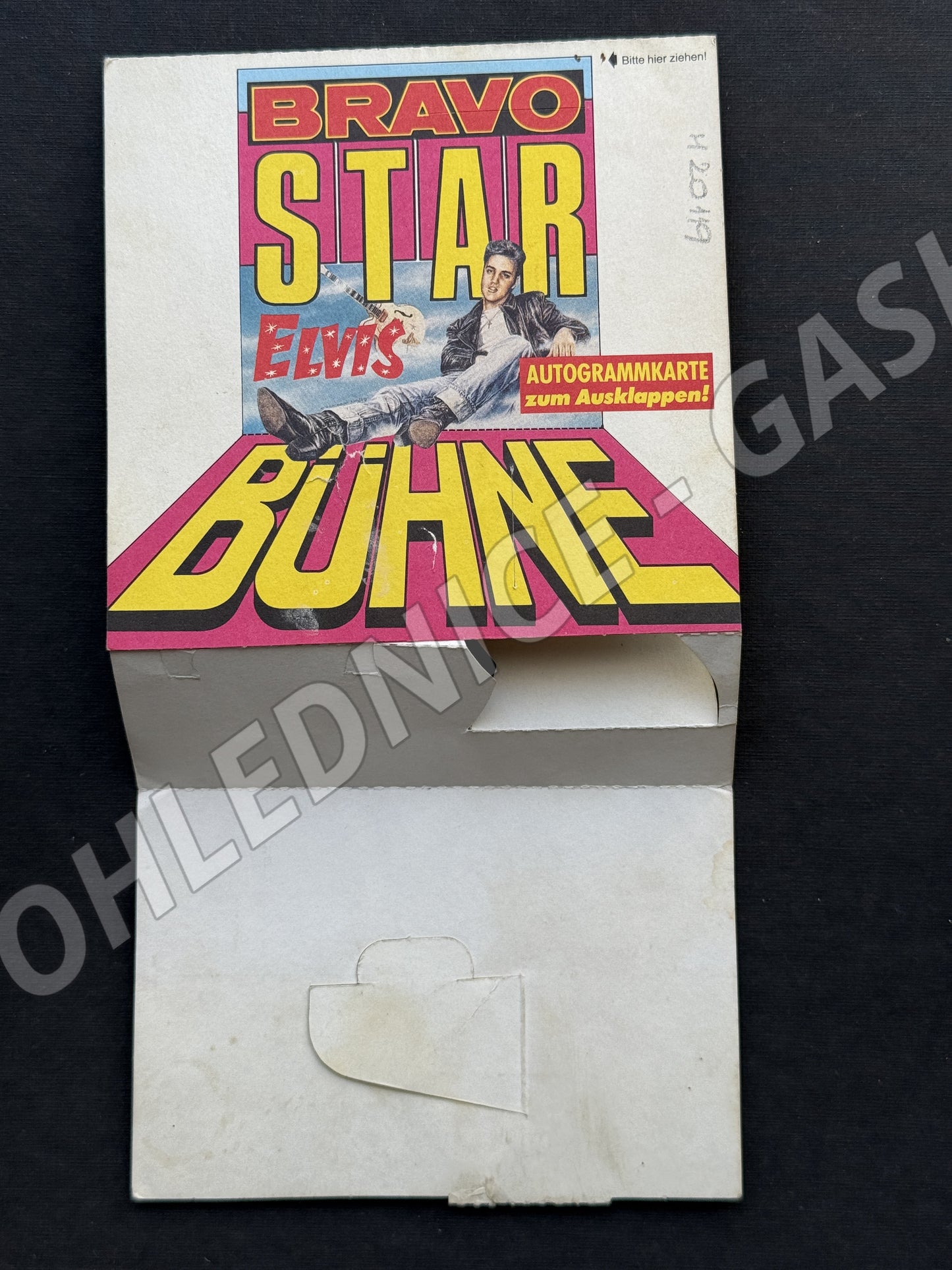 Pohlednice Německo Elvis Presley Autogrammkarte (M20119)