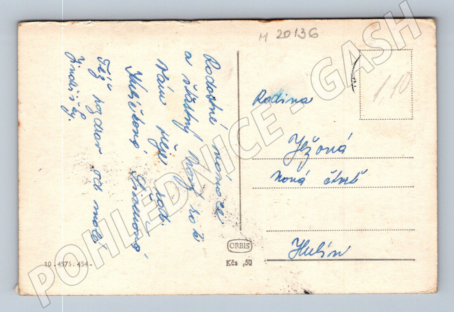 Pohlednice krajina ČR malý formát do 1950 (M20136)