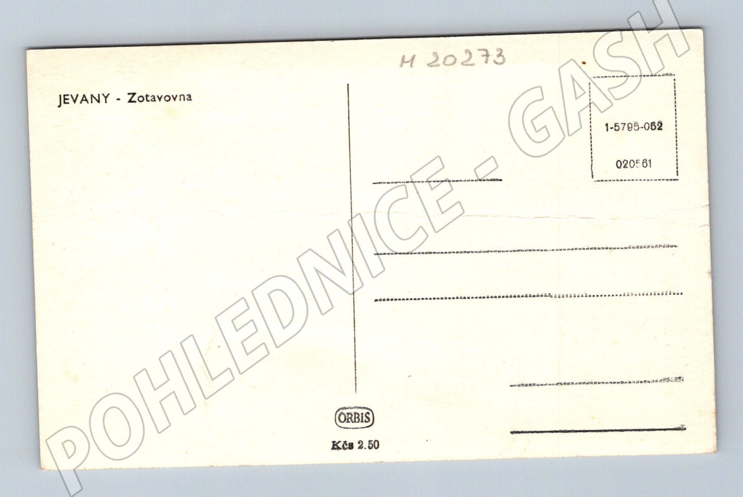 Pohlednice Jevany zotavovna Orbis (M20273)