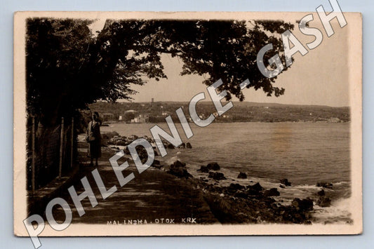 Pohlednice Malinska ostrov Krk Chorvatsko (M2043)