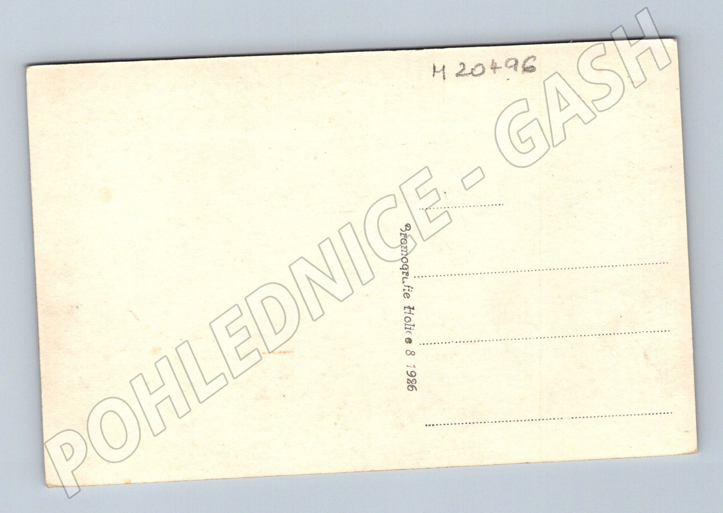 Pohlednice Vranov nad Dyjí zámek 1926 (M20496)