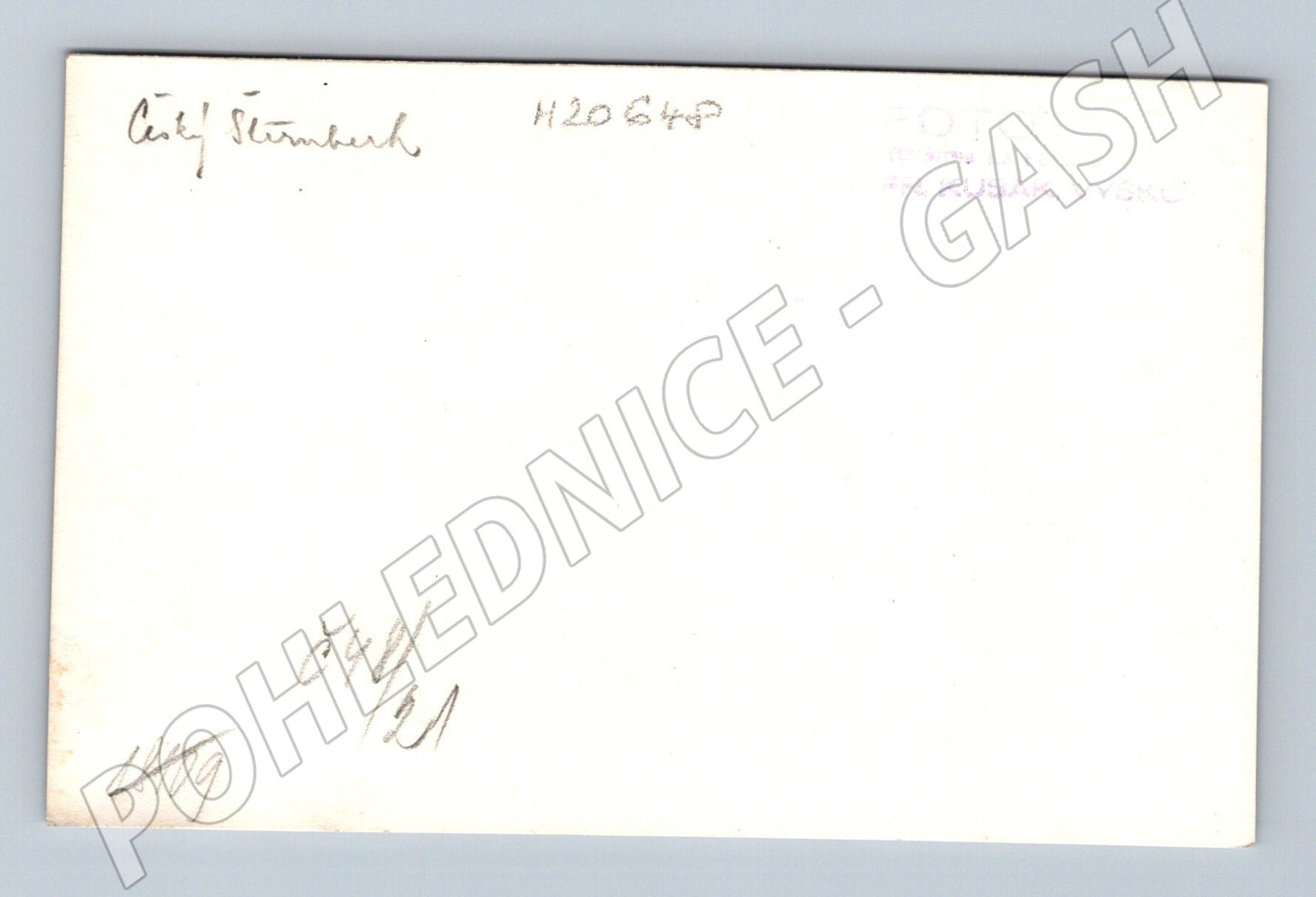 Pohlednice hrad Český Šternberk (M20648)
