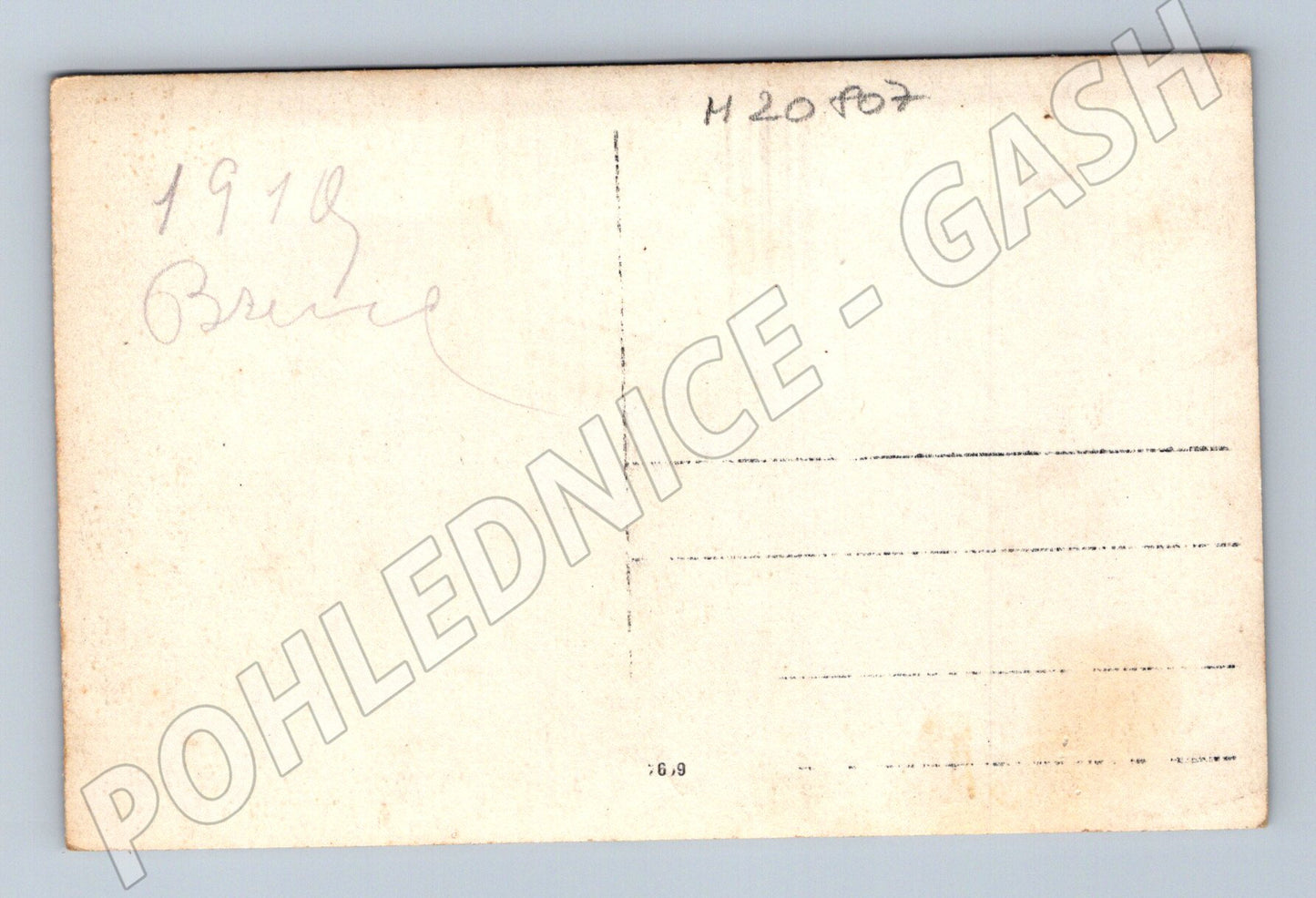 Pohlednice školní skupina 1918 (M20807)