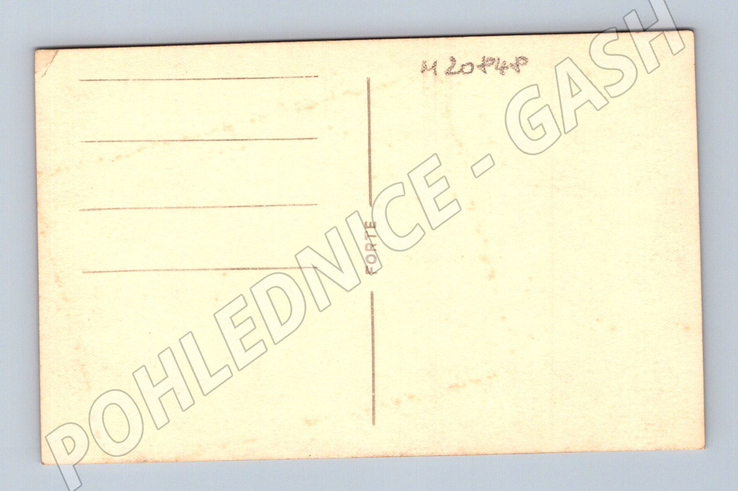 Pohlednice sekáči při práci na louce FORTE (M20848)