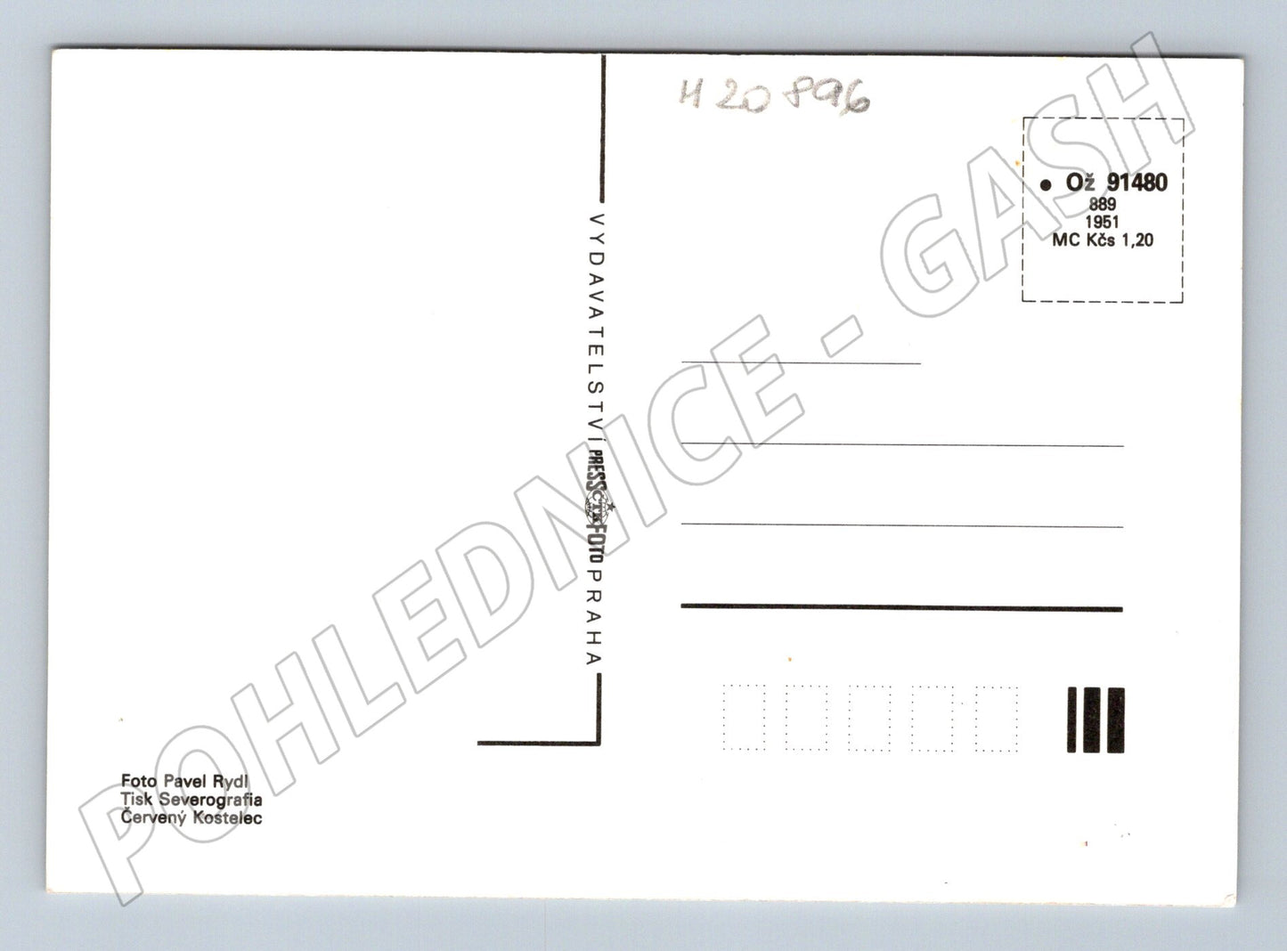 Pohlednice srdečné přání květiny velký formát (M20896)