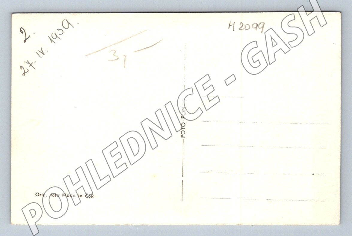 Pohlednice Protivín partie z Hájku ČSR 1939 (M2099)